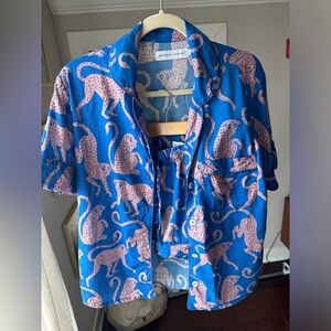 Desmond & Dempsey Lemur Pajama Set